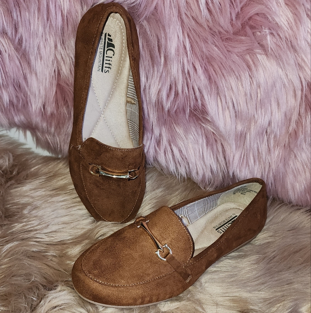 Cliffs by white mountain misty loafers flat shoes suede 9w
